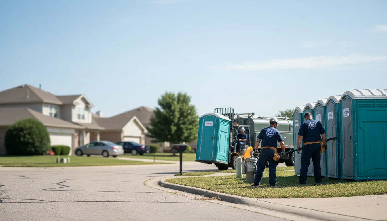 Porta Potty Rental in Folsom, CA near me